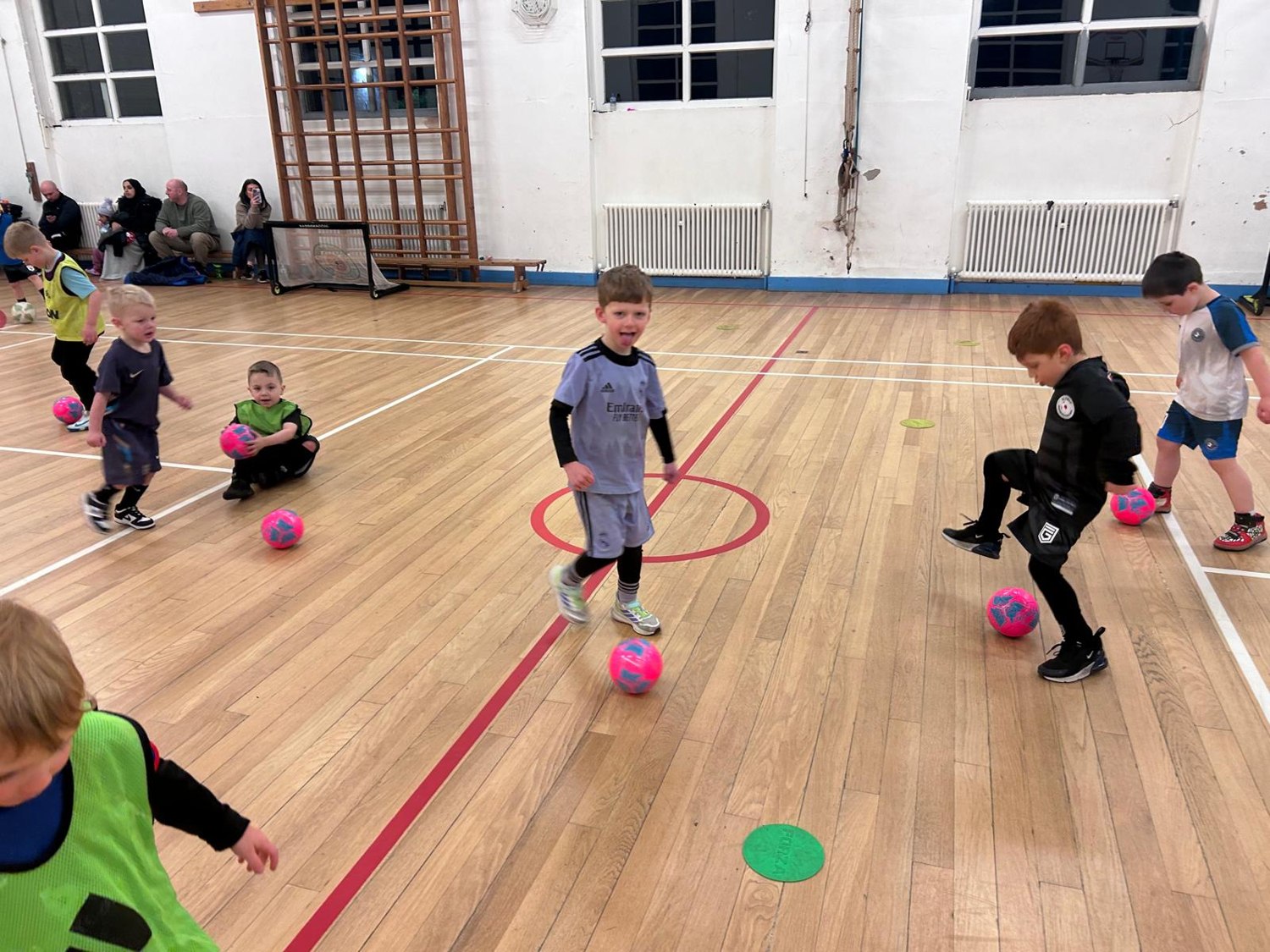 Children exploring active games